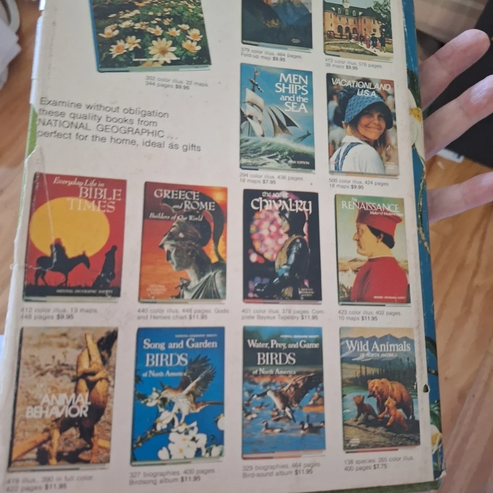 National Geographic Blue and White Bird Guide